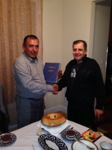 Suratda: Abdulqosim Mamarasulov va Jahongir Mamatov(2014)